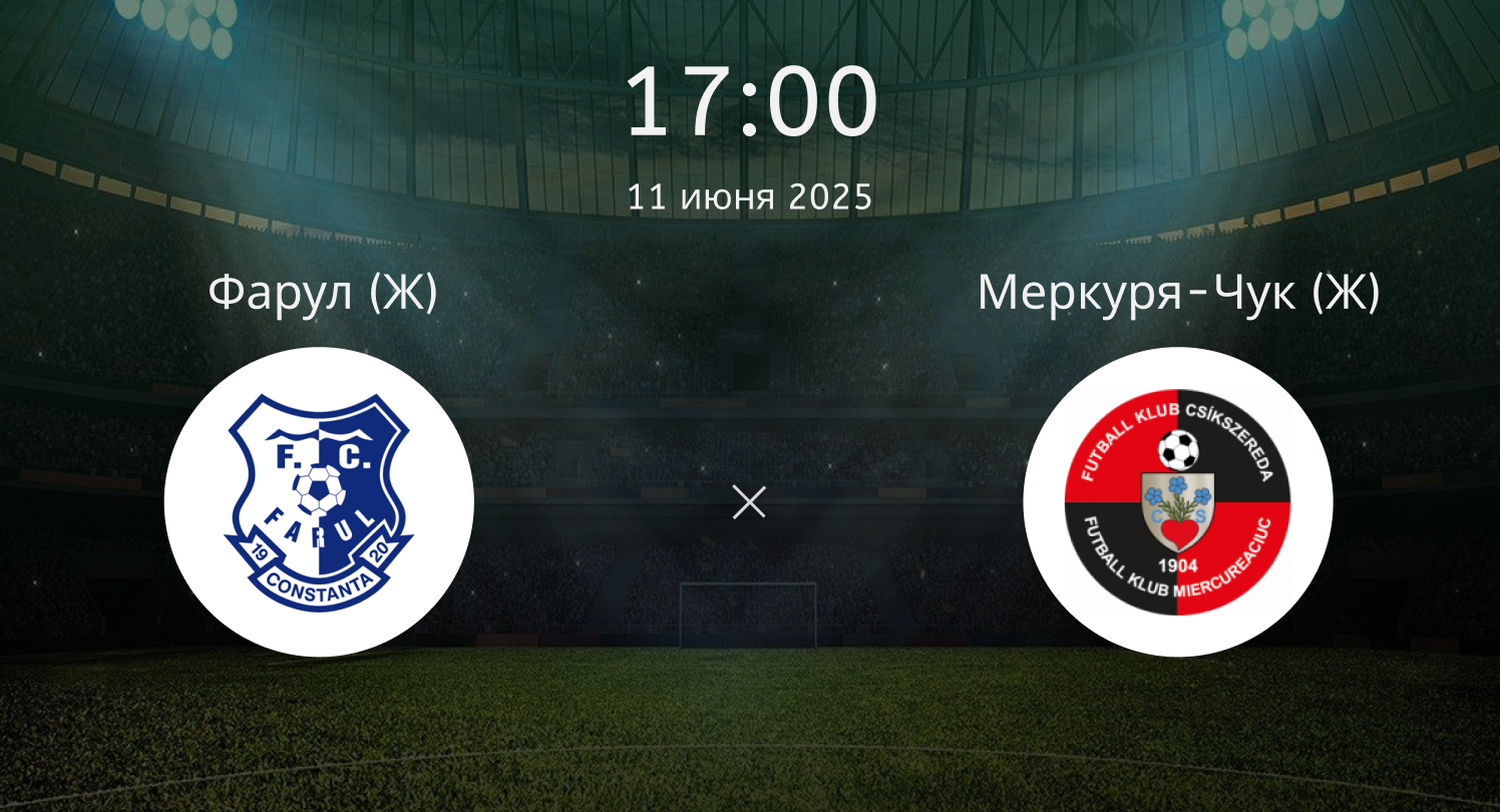 Фарул (Ж) – Меркуря-Чук (Ж)