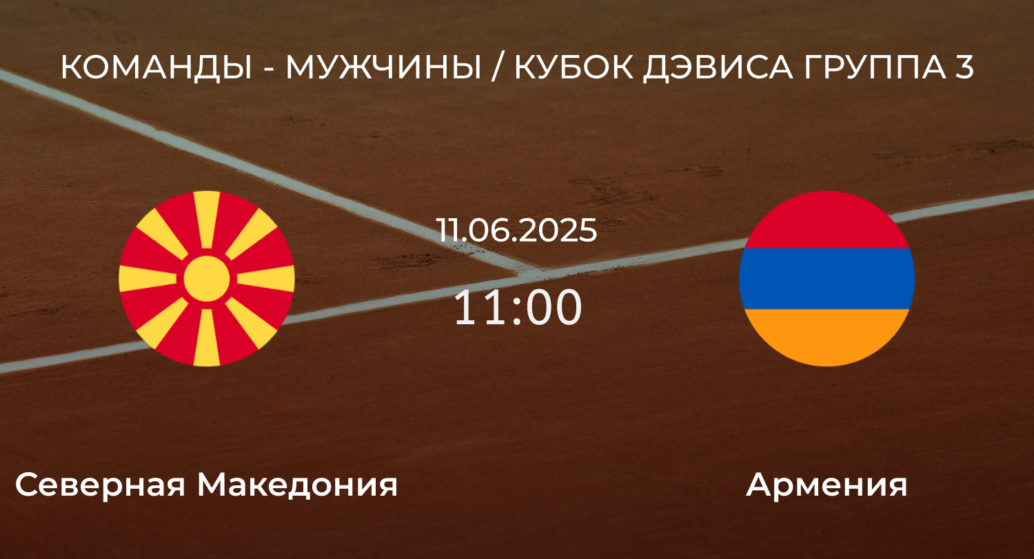 Северная Македония – Армения