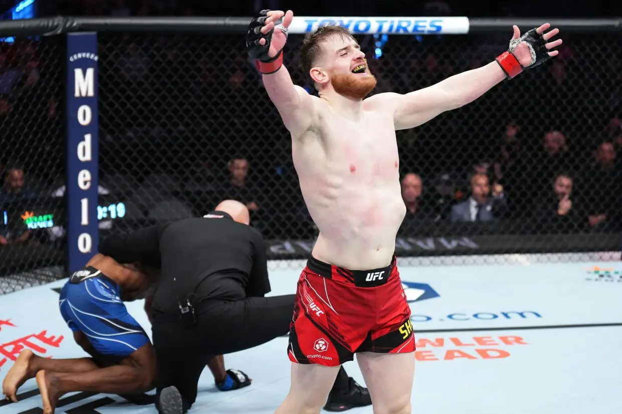 Эдмен Шахбазян сделал вес в преддверии турнира UFC в Атланте