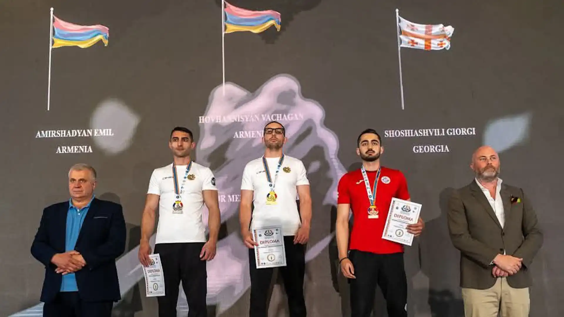 Сборная Армении завоевала 30 медалей на чемпионате Европы-2025 по армрестлингу