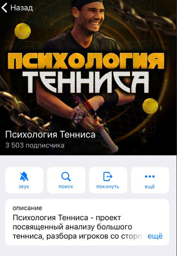 Психология Тенниса Психология Тенниса