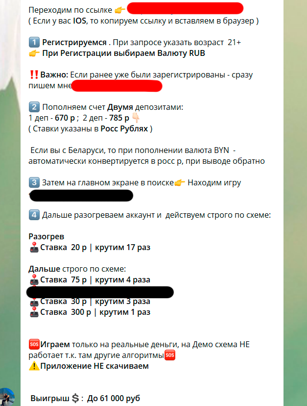 Данил Багров телеграмм