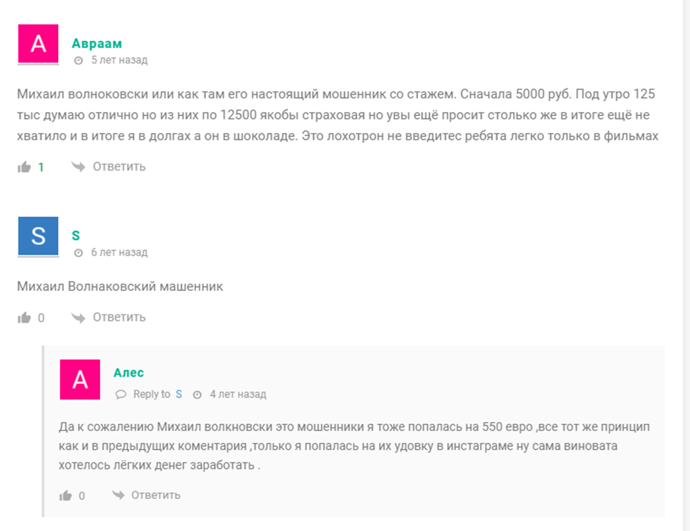 Михаил Волнаковский Михаил Волнаковский