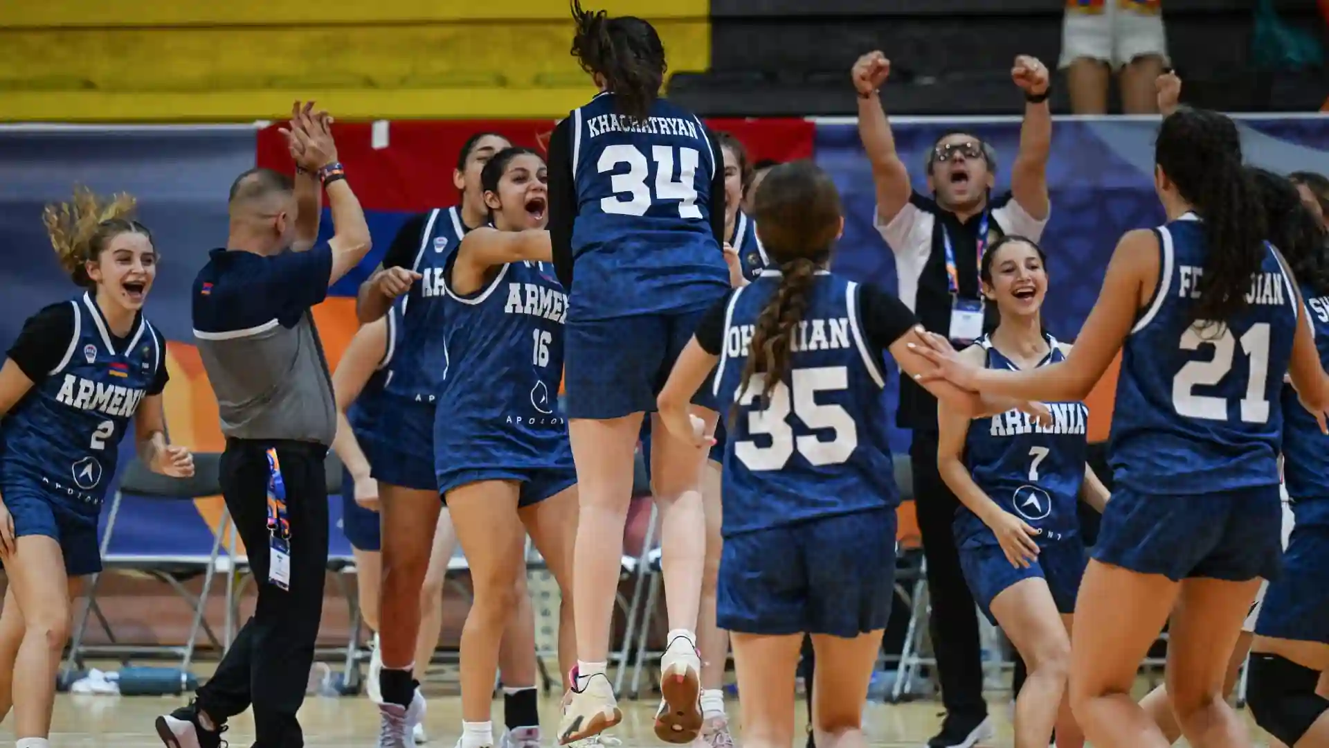 Женская сборная Армении U-16 поборется за золото Евробаскета в дивизионе С