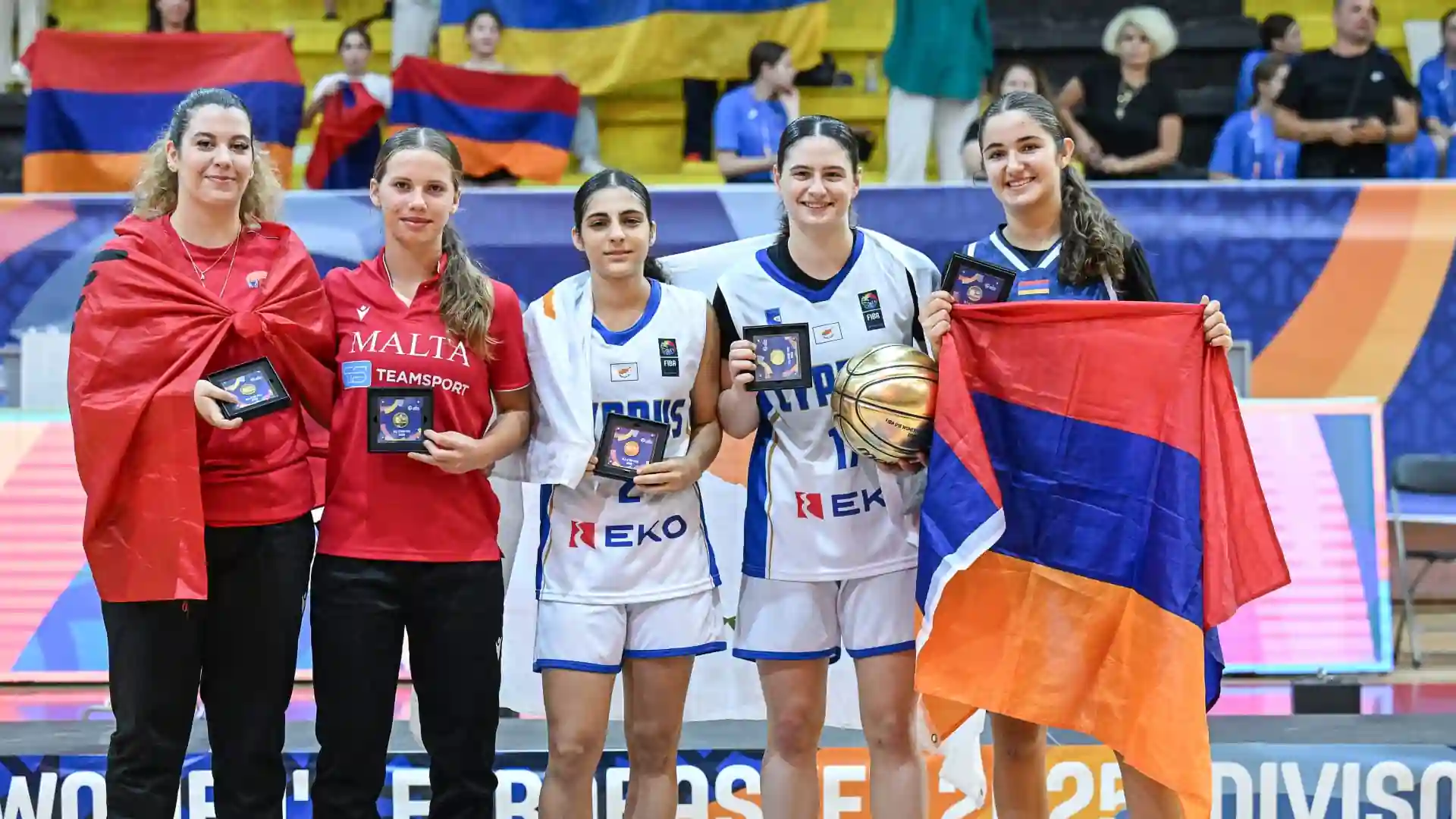 Серебряный успех: армянские баскетболистки U16 на втором месте чемпионата Европы в дивизионе С