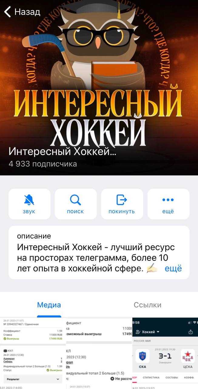 Интересный Хоккей