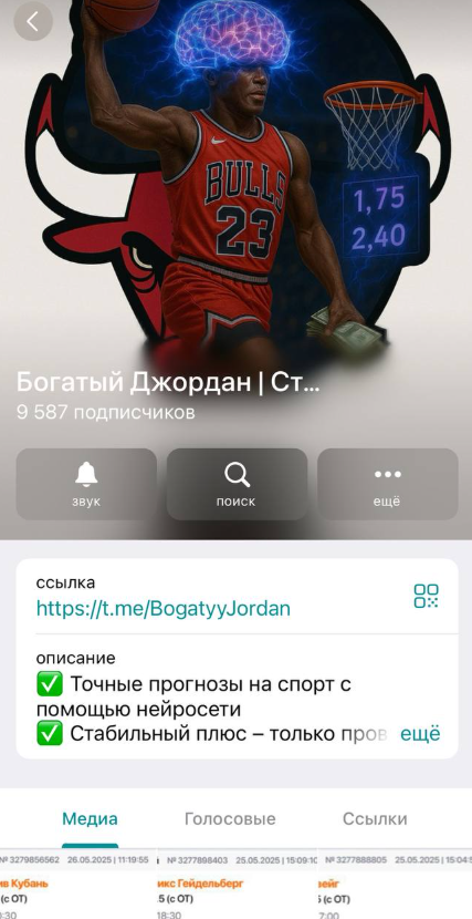 Богатый Джордан Ставки с ИИ Богатый Джордан Ставки с ИИ