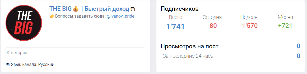 The Big Легкий доход The Big Легкий доход