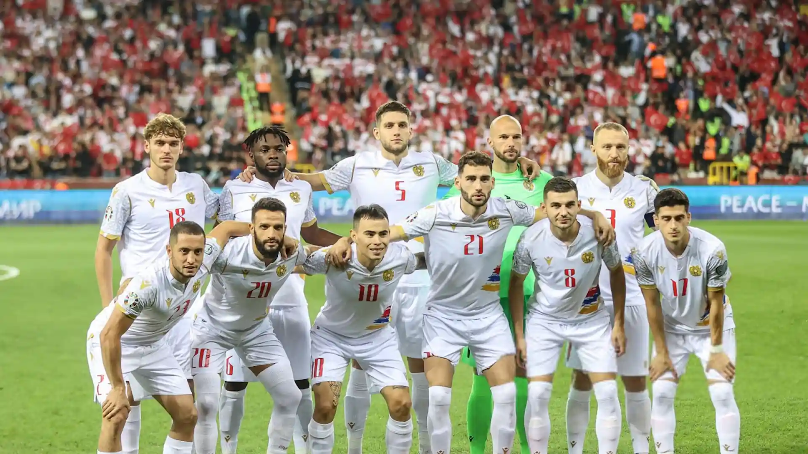 Сборная Армении перед важными матчами