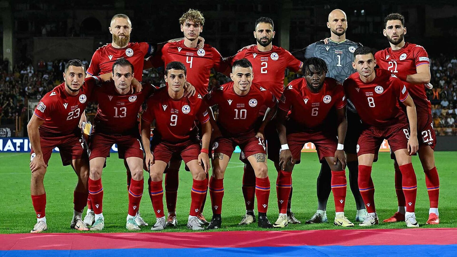 Армения поднялась в рейтинге FIFA