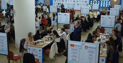 Армянские шахматисты взяли первые очки на командном Евро в Батуми