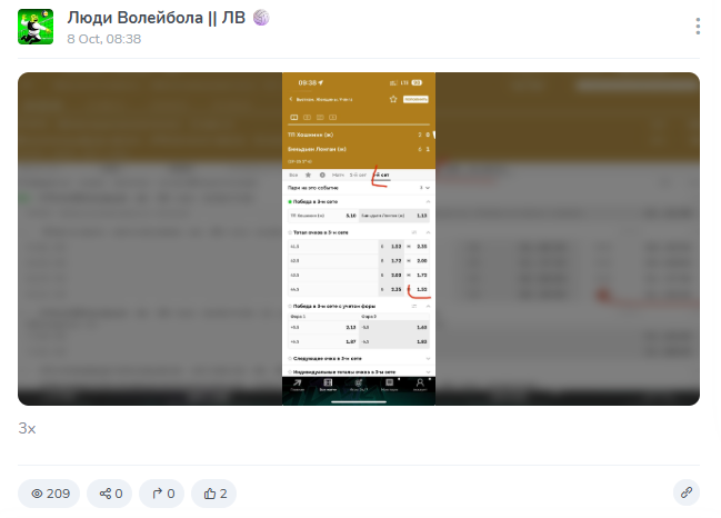 Ludi Voleibola каппер Ludi Voleibola каппер