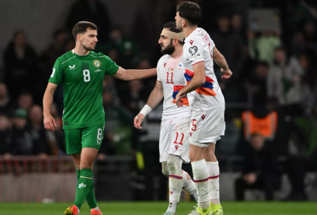 Армения не выстояла в меньшинстве и уступила Ирландии