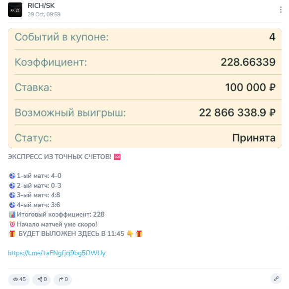 Рич / Ск каппер