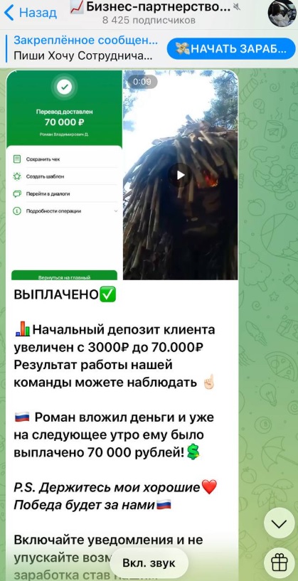 Бизнес Партнерство РФ каппер