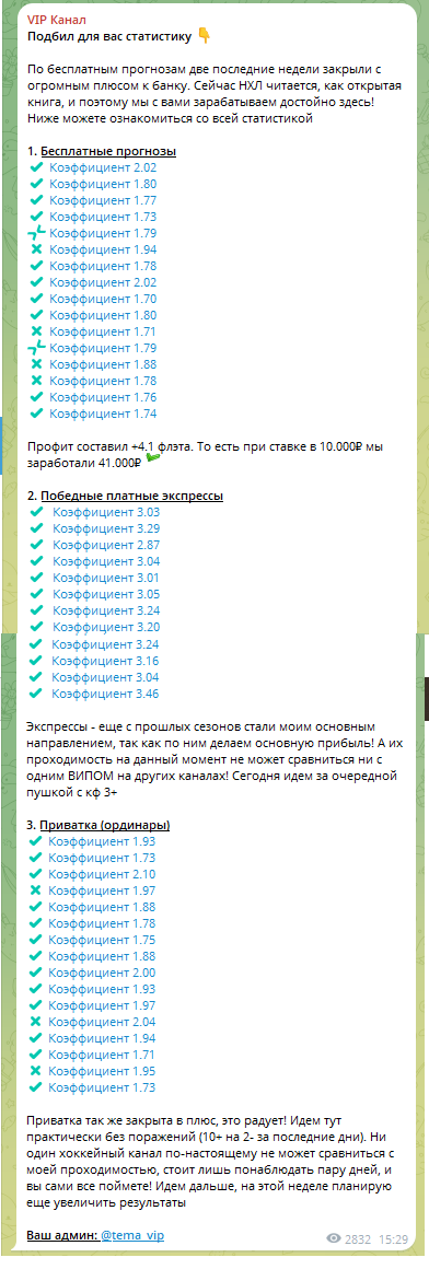 Статистика каппера Статистика каппера