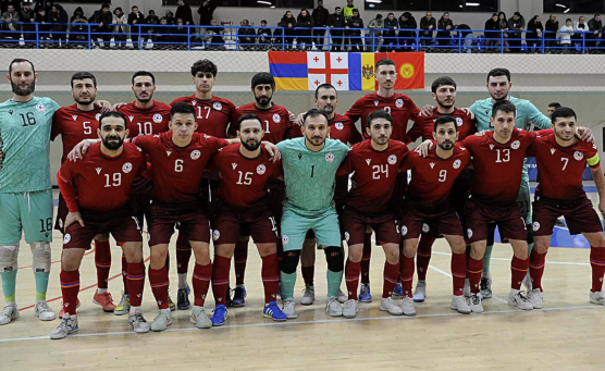 Победа Армении в первом матче международного футзального турнира