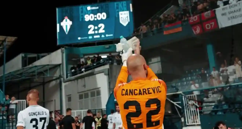 «ноа» эмоционально попрощался с Огненом Чанчаревичем