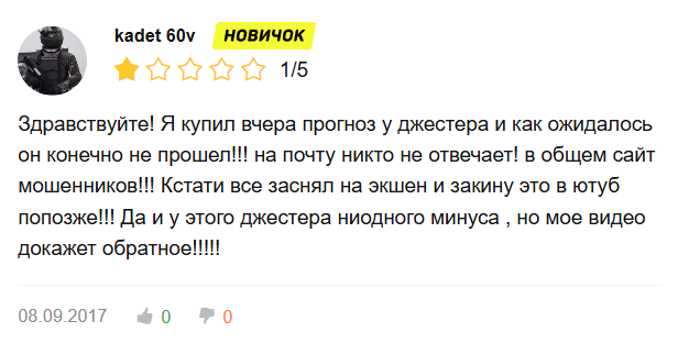 Informatory каппер Informatory каппер