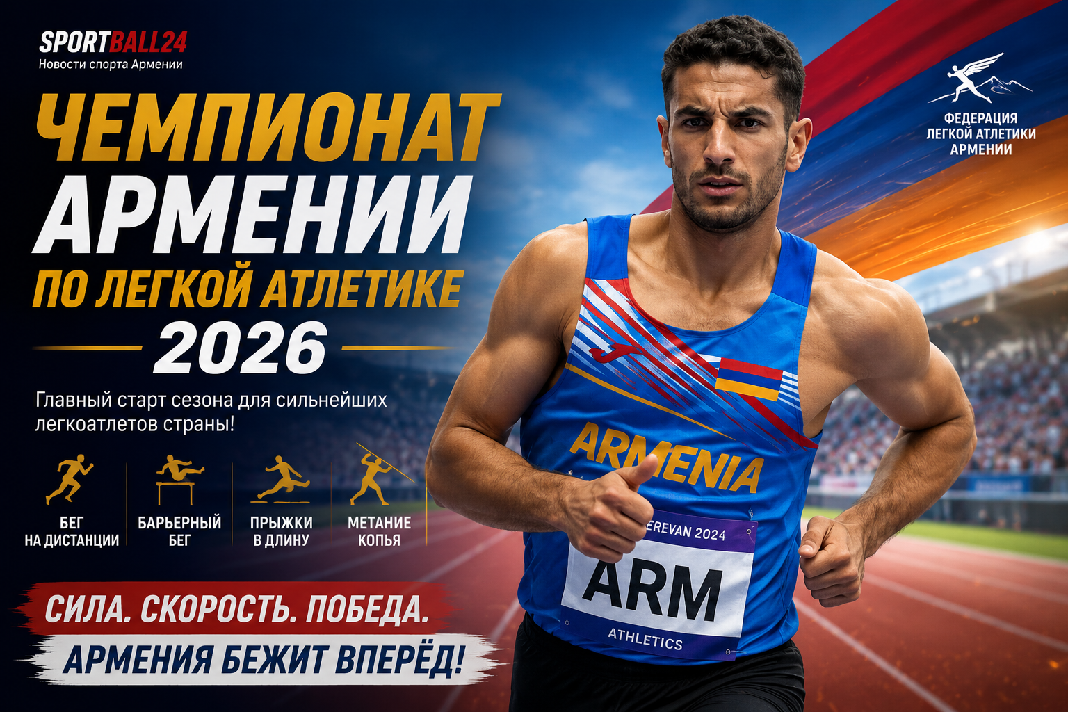 Чемпионат Армении по легкой атлетике 2026