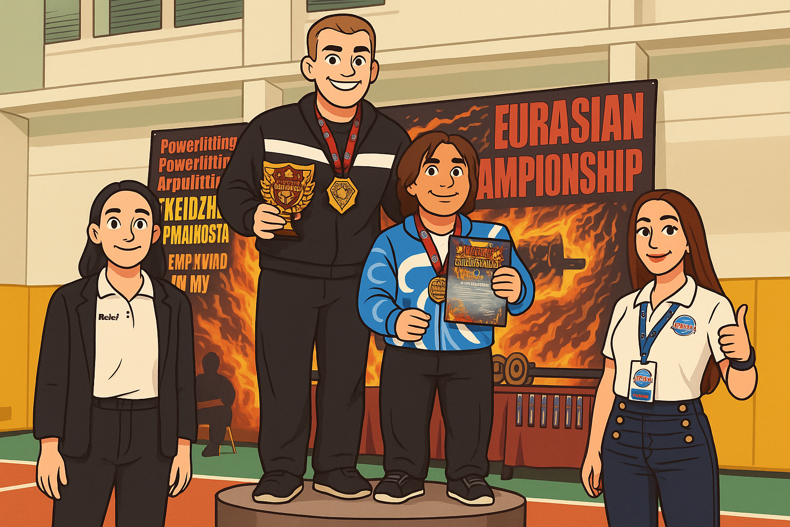 Максим Емельянов и чемпионат Евразии: три рекорда Краснодарского края