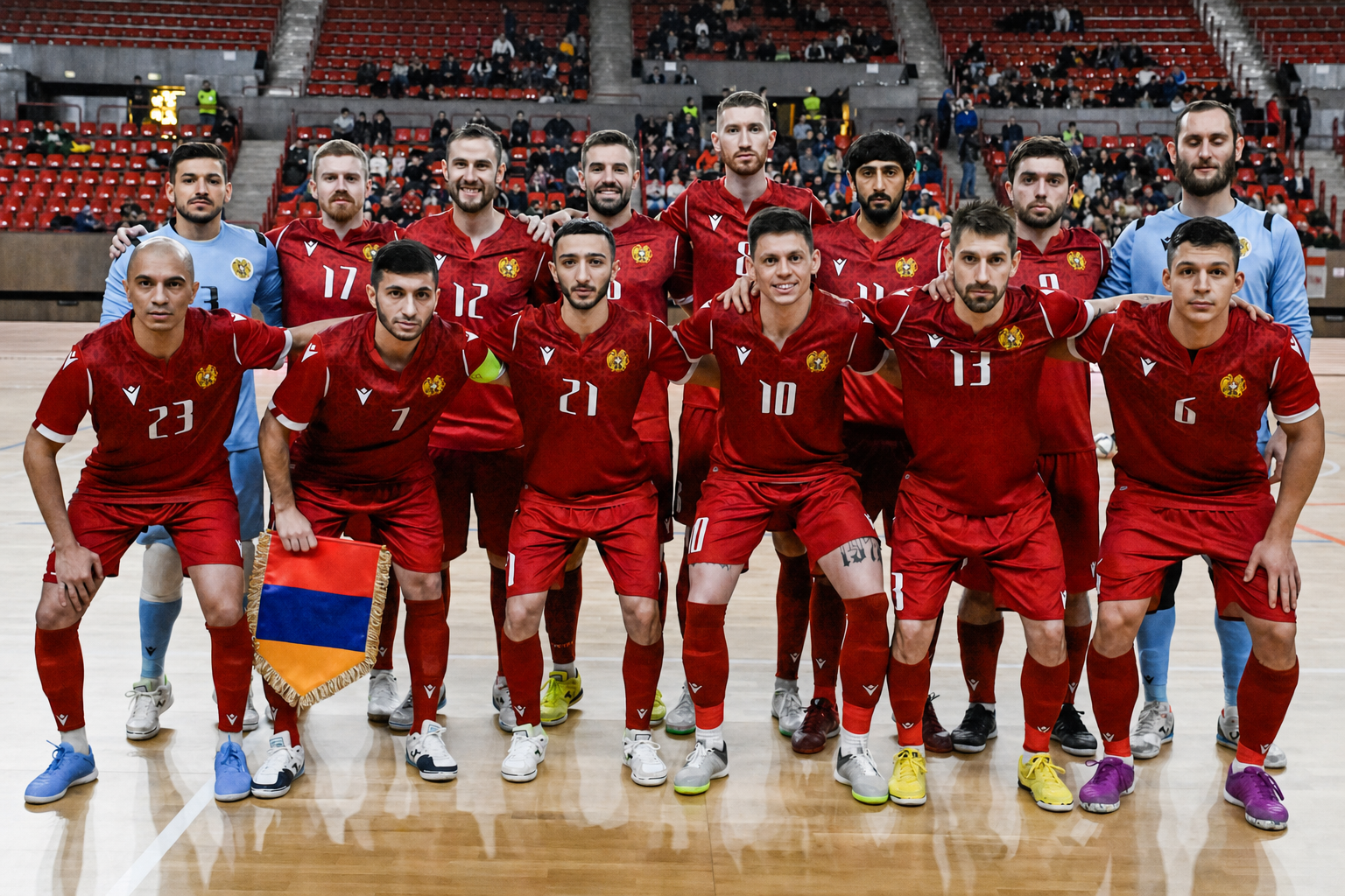 Соперники сборной Армении по футзалу в квалификации чемпионата мира стали известны