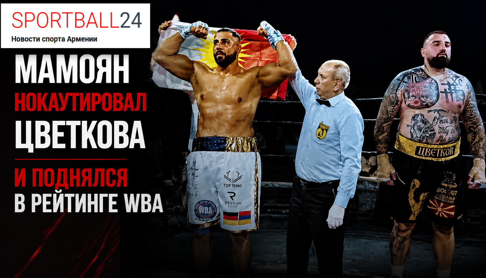 Мамоян нокаутировал Цветкова и поднялся в рейтинге WBA