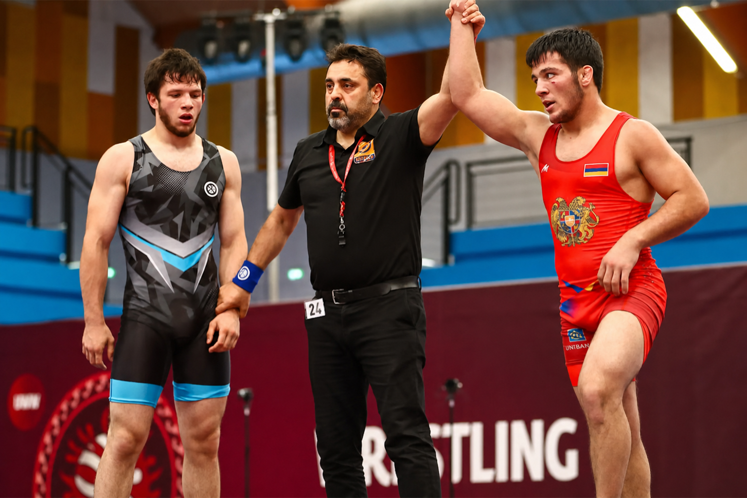 Самвел Тертерян стал чемпионом Европы U20: победа в финале над борцом из Азербайджана