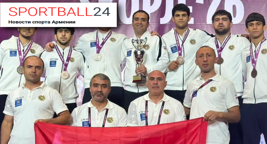 Армения завоевала бронзу командного зачета ЧЕ U20