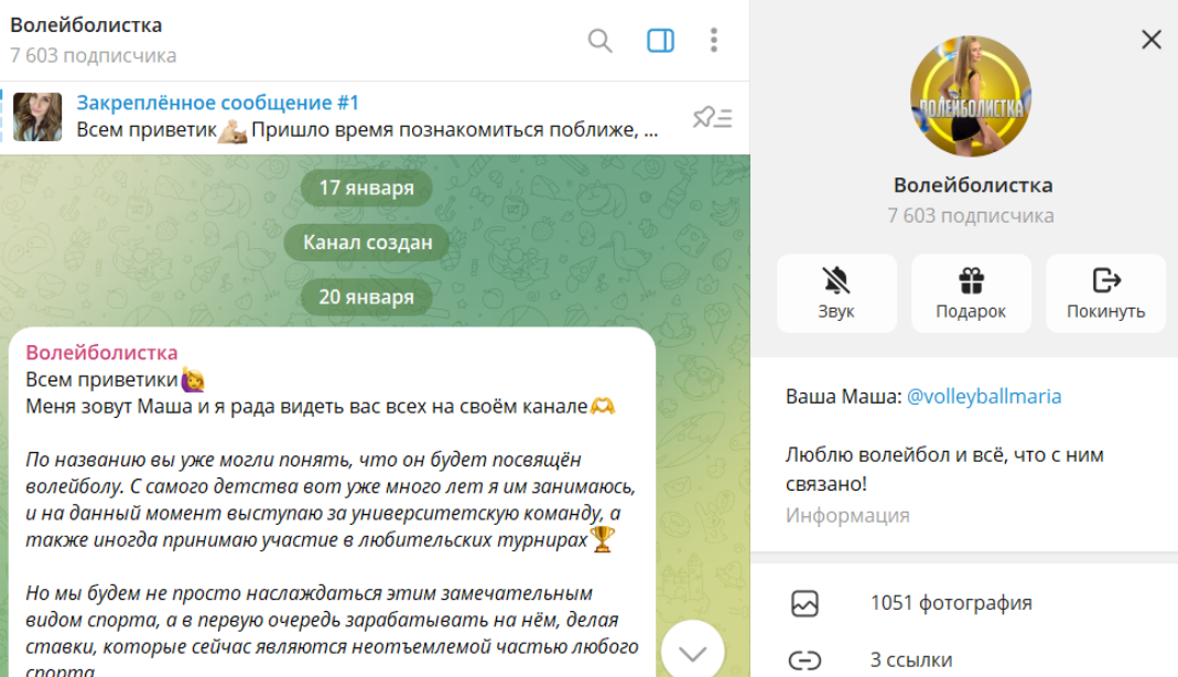 Волейболистка Волейболистка