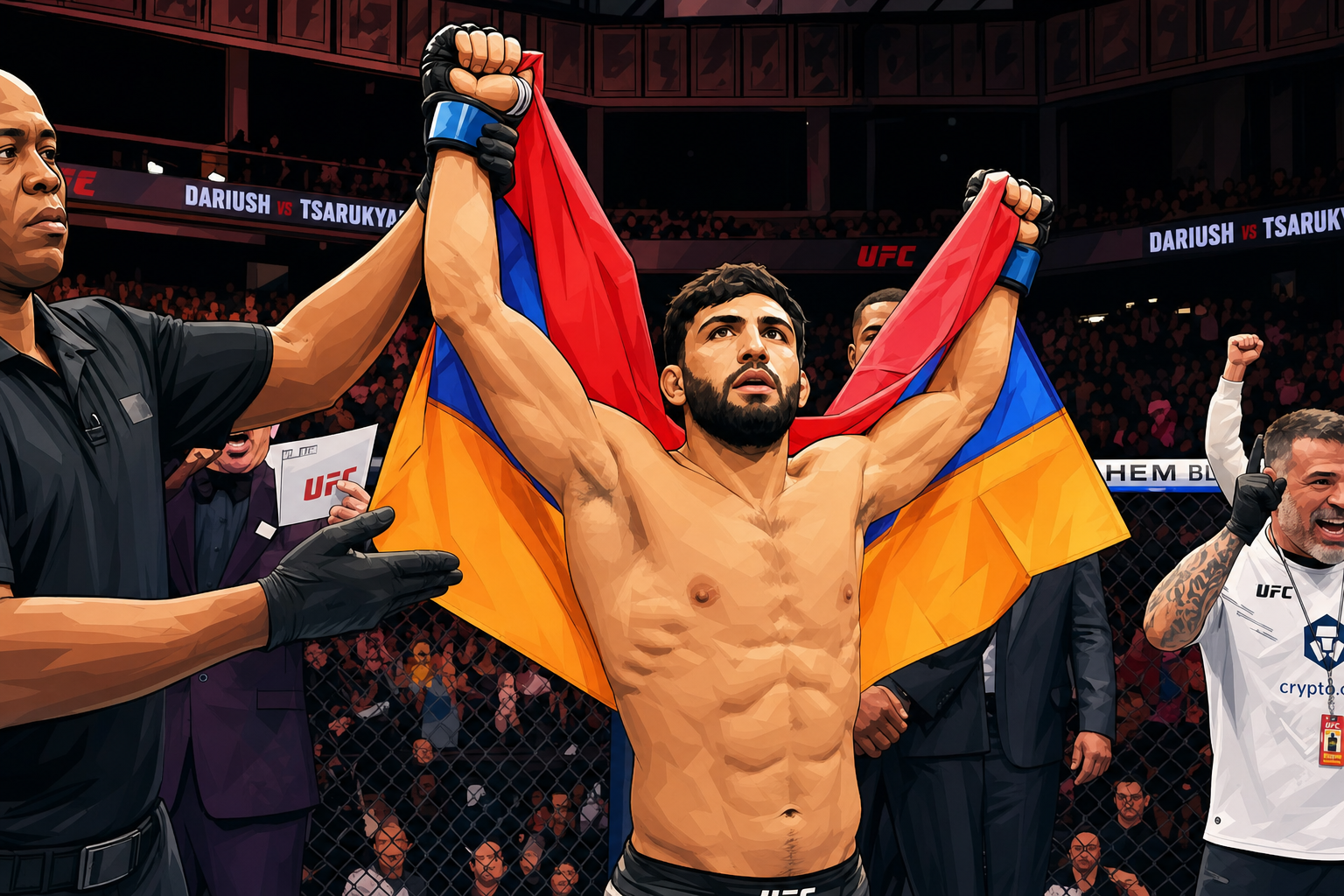 Арман Царукян титульный бой: UFC пообещала шанс после поединка с Маурисио Руфи