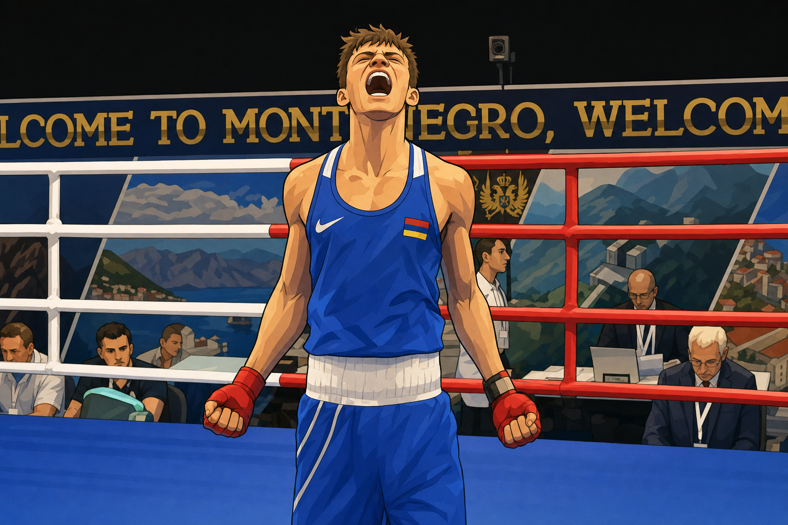 Акоп Шарбатян выиграл чемпионат Европы U17 по боксу в весе до 50 кг
