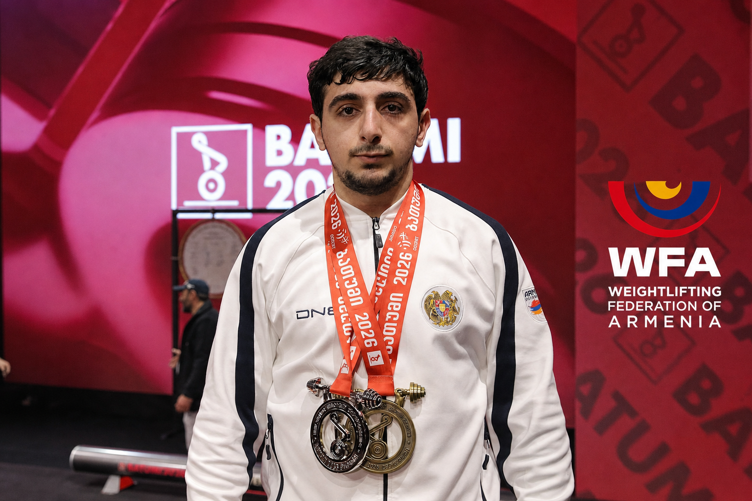 Мартин Погосян стал вице-чемпионом Европы U23 по тяжелой атлетике