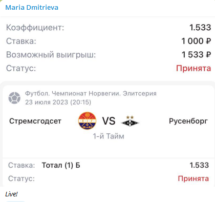 мария дмитриева телеграмм